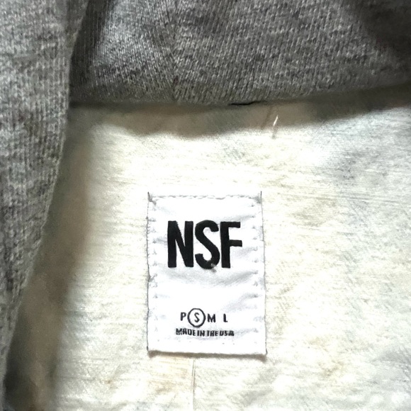 NSF Denim Hooded Vest - Picture 2 of 6